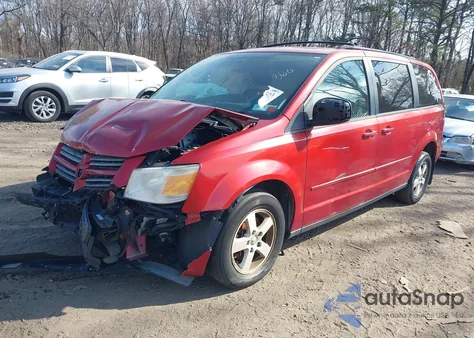 2009 Dodge Grand Caravan Se из США, поврежденный, VIN 2D8HN44E79R673244